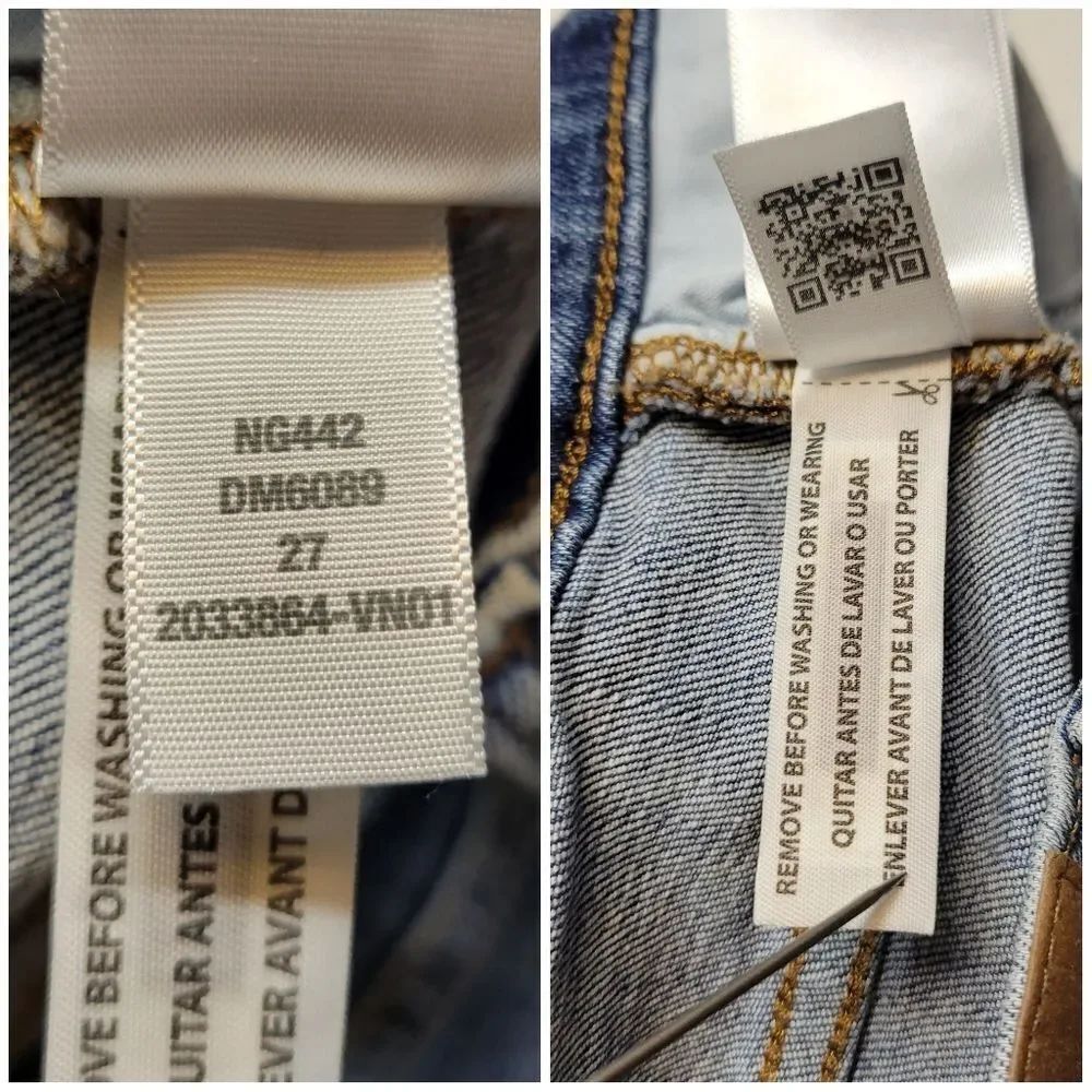 Madewell The Mid Rise Perfect Vintage Jean Denim Blue Jeans - Picture 9 of 10